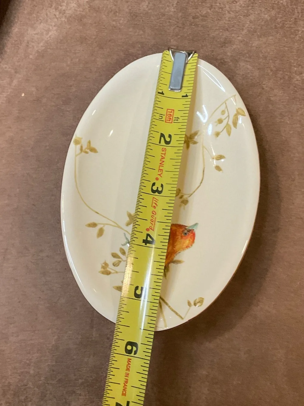 Avanti Gilded Birds Soap Dish